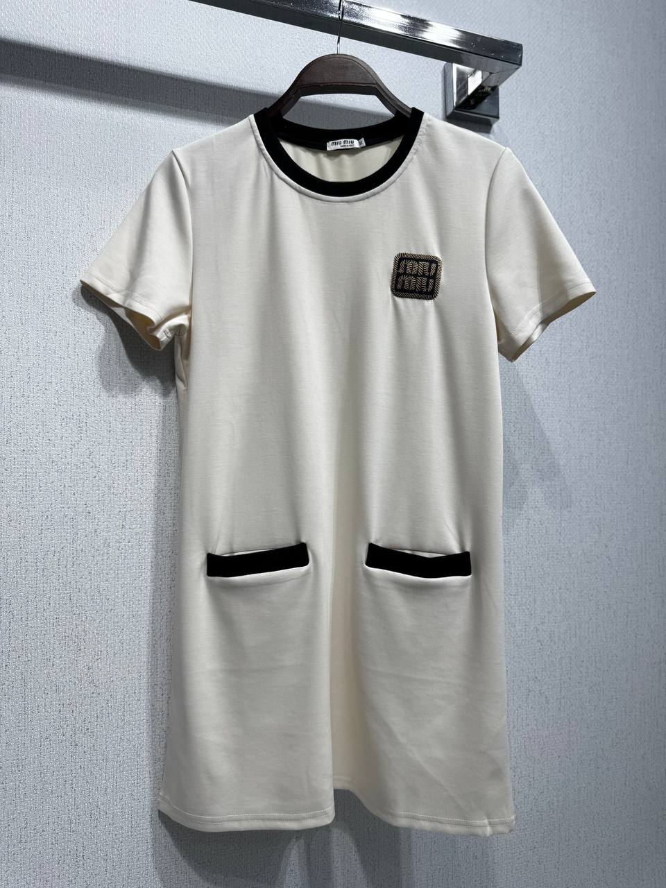 Short-Sleeve Mini Dress