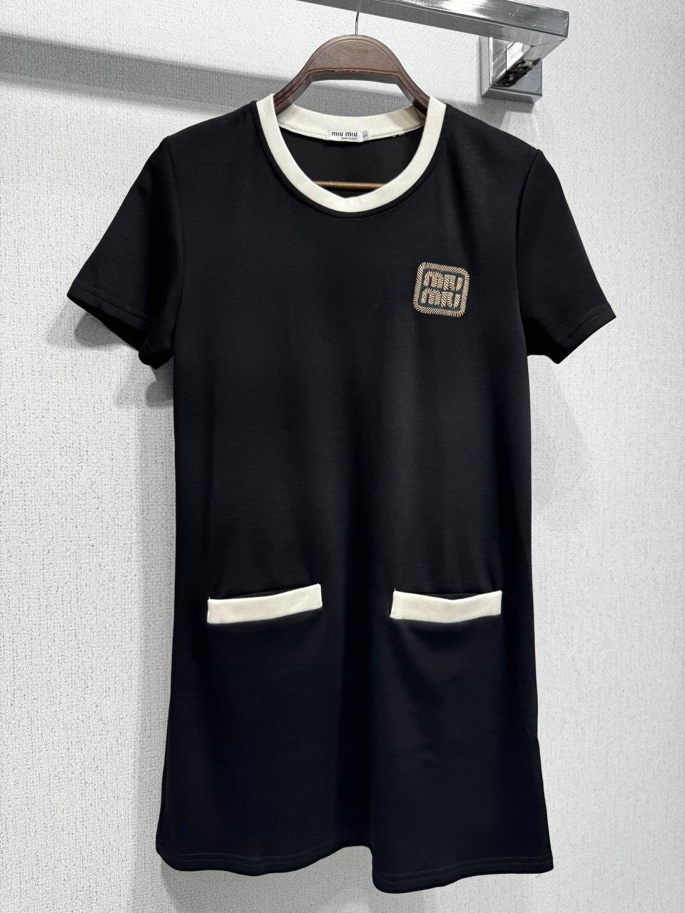 Short-Sleeve Mini Dress