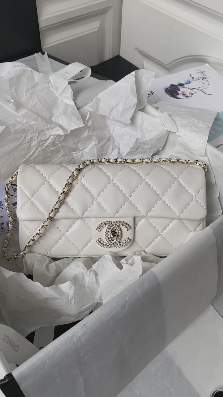 Pearl Flap Bag