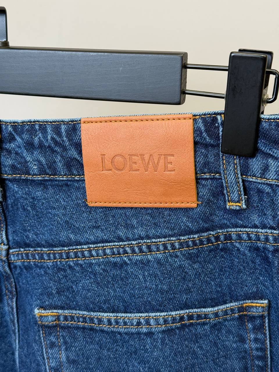 Anagram Baggy Jeans in Premium Cotton